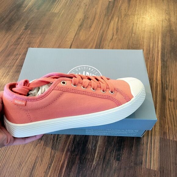 Palladium Pallapheonix OG Spiced Coral Low-Top Sneaker - Picture 3 of 6